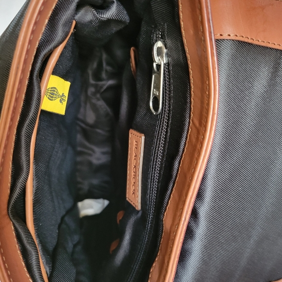 Blackbook Cognac Leather Tablet bag - Picture 4 of 11